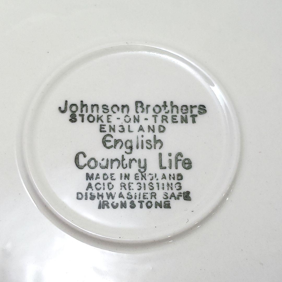 Y3332-16 ジョンソンブラザーズ カントリーライフ 皿 4枚セット　QQQ