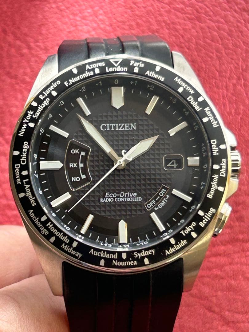 シチズンエコドライブH145-S073553稼働品