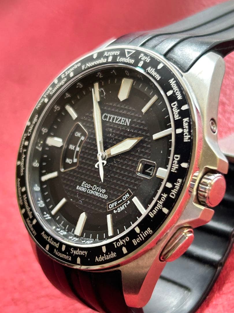 シチズンエコドライブH145-S073553稼働品