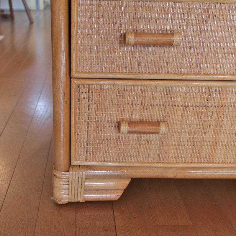 ラタン製ラック オープンラック 籐家具 棚 ナチュラル 214-1333