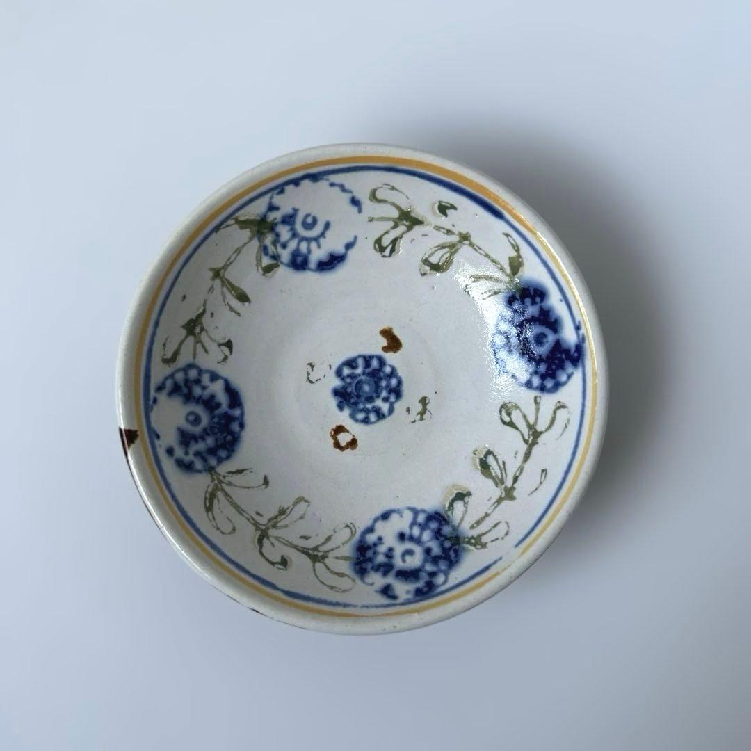 伊藤聡信さん　絵付リム鉢　未使用　1個