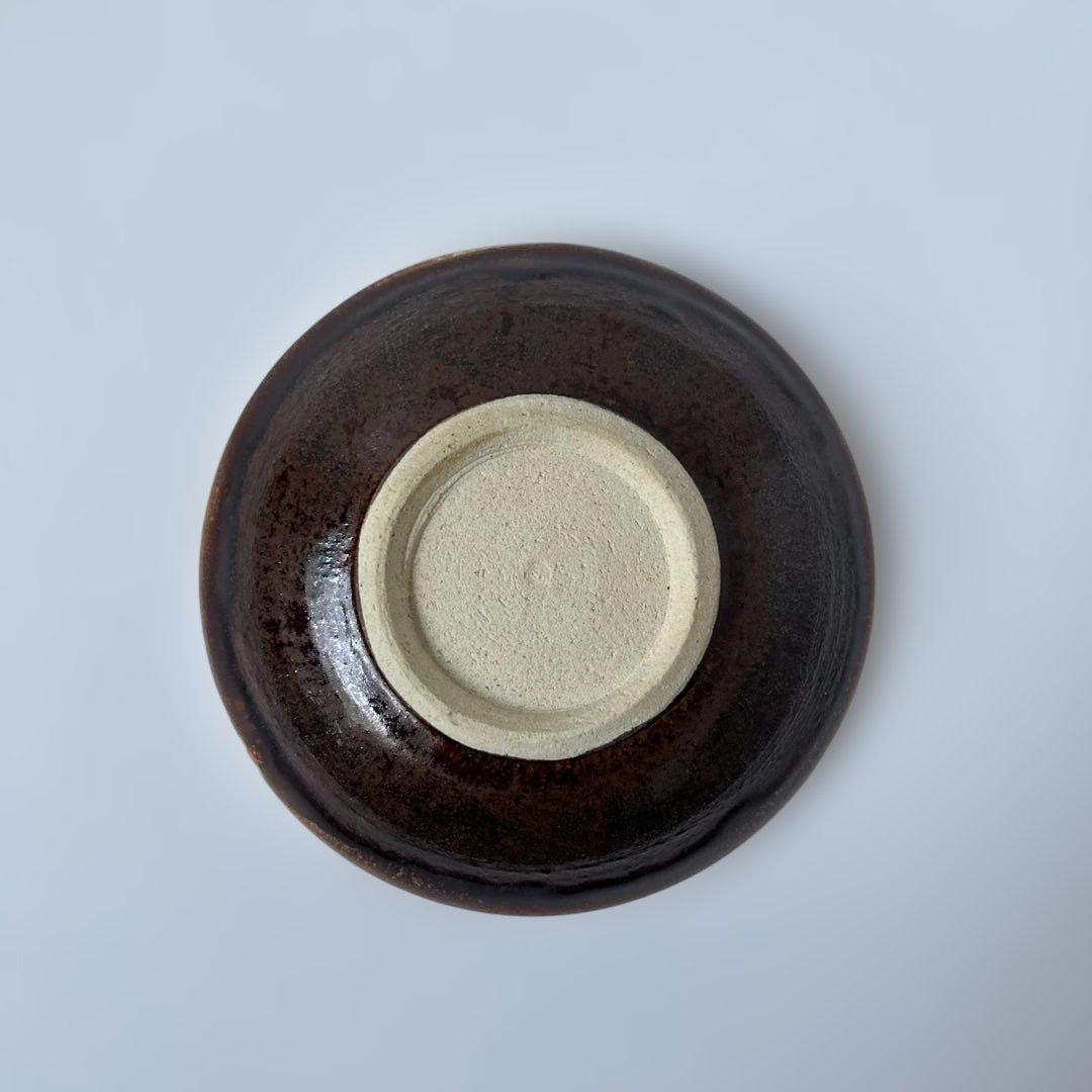 伊藤聡信さん　絵付リム鉢　未使用　1個