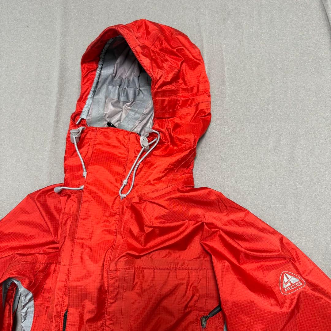 【希少カラー❗️】 90s テック系　Nike ACG マウンテンパーカー　赤
