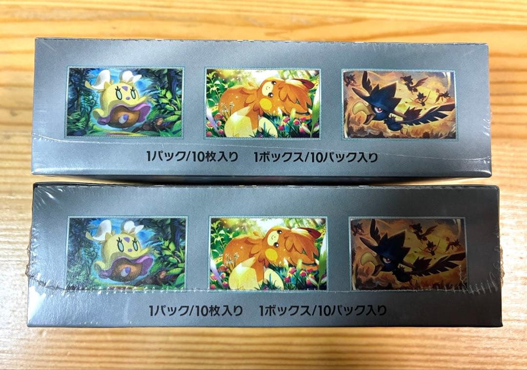 ポケモンセンター品　シャイニートレジャーex シュリンク付き　未開封2box