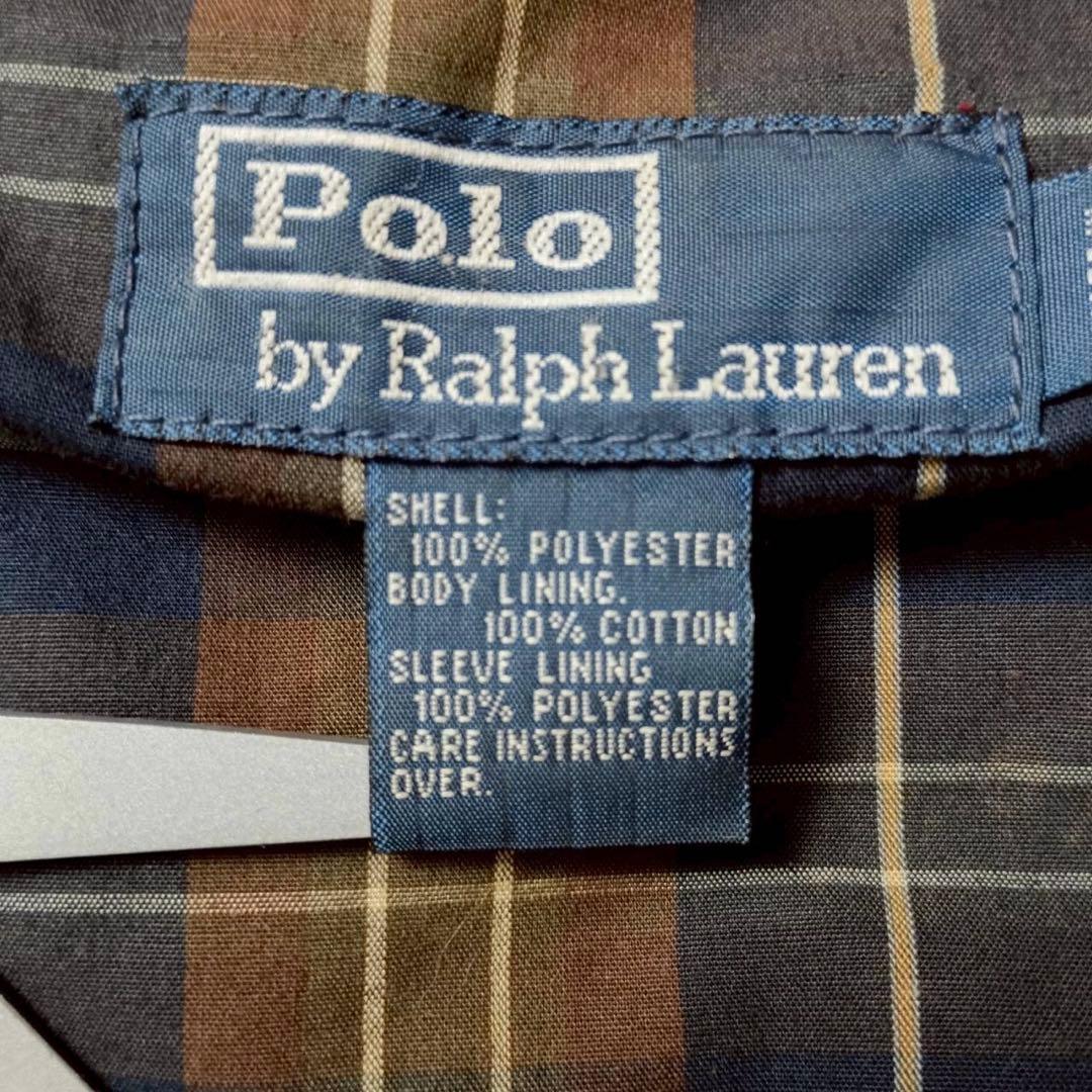 ✨美品✨90s POLO RALPH LAUREN スウィングトップ　チェック