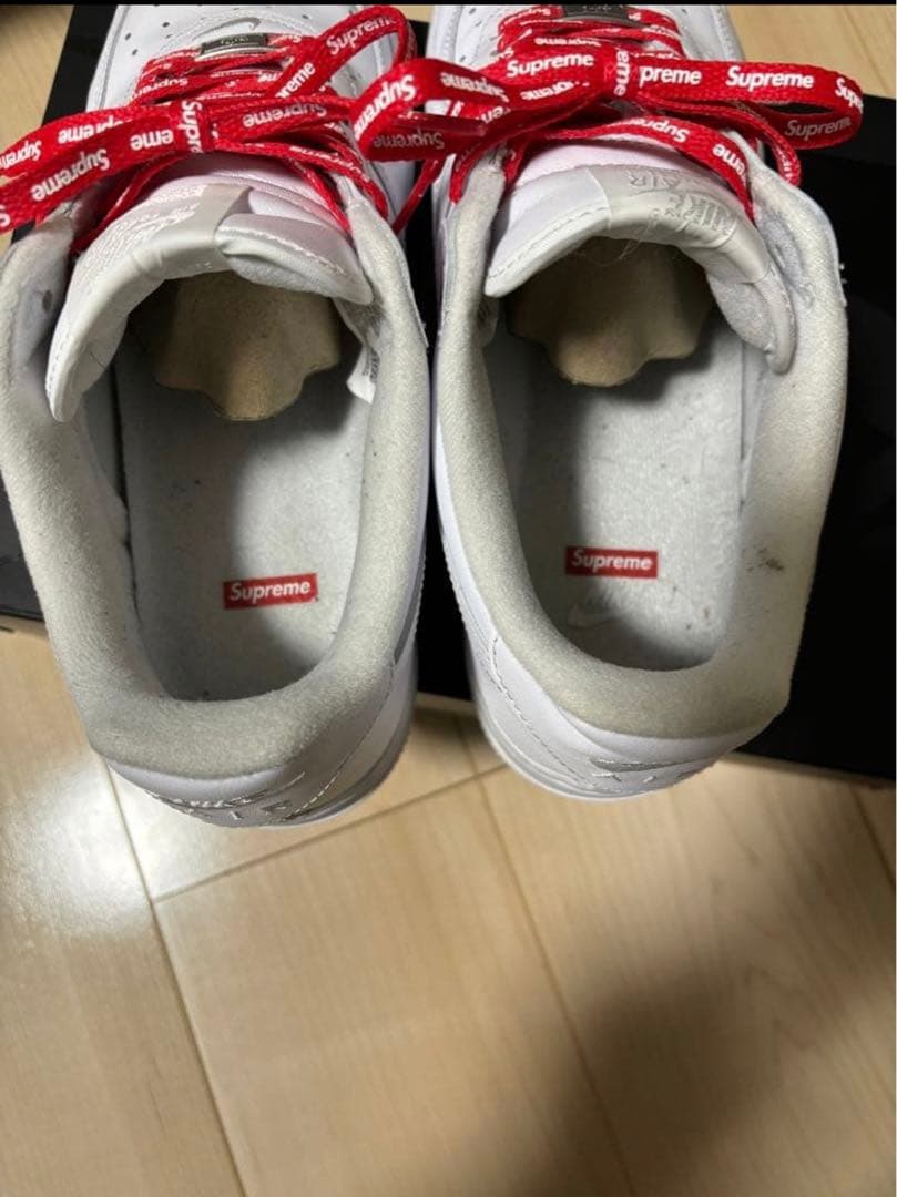シュプリーム×NIKE エアフォース1 28cm 完美品