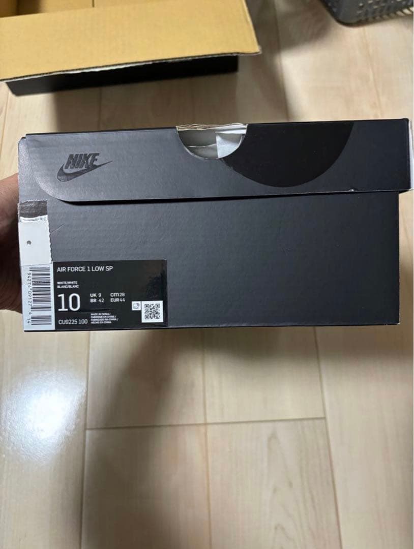 シュプリーム×NIKE エアフォース1 28cm 完美品