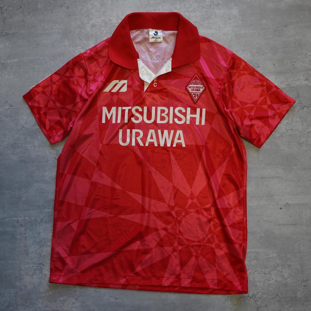 93/94 MIZUNO　ミズノ　浦和レッズ　ホームユニフォーム　Lサイズ