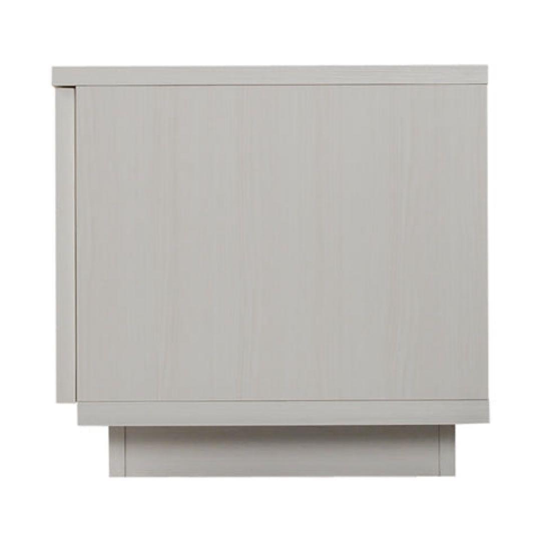 Francfranc テレビボード ローボード 白 収納 幅120cm