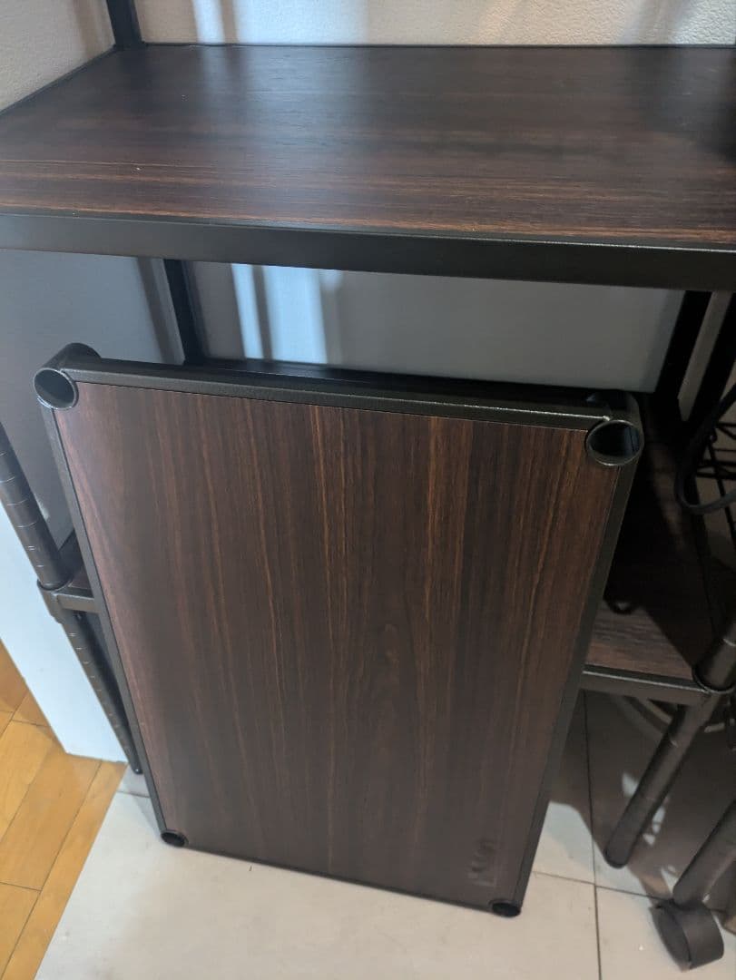 【中古】ルミナス　スチールラック 174cm 耐荷重400kg バスケット付き