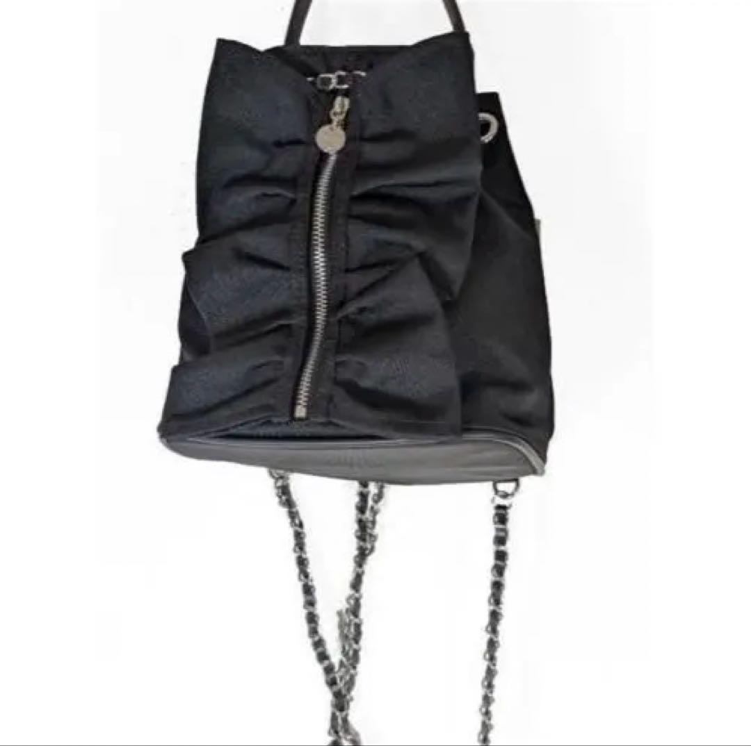 CELFORD セルフォード チェーンショルダーフリルサック バックパック