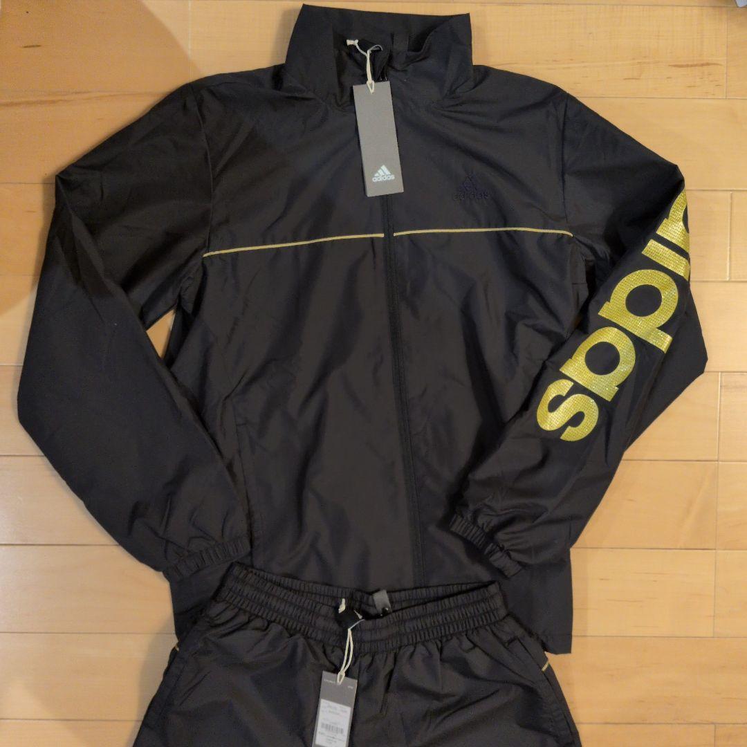 新品　サイズS　アディダス　ウォーマージャケット　パンツセットアップ　上下セット