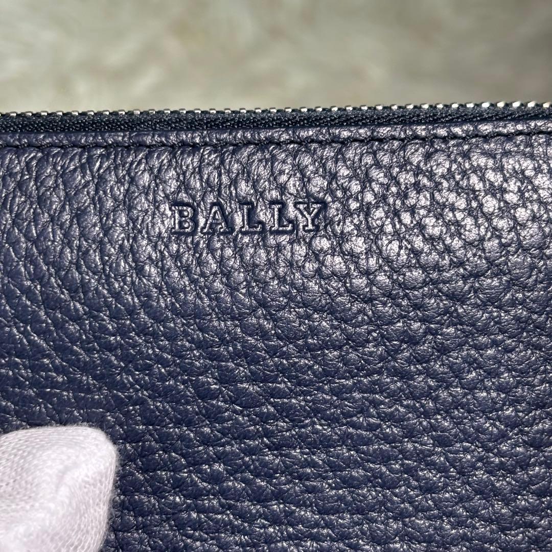 新品✨ BALLY バリー ケース 小銭入れ レザー ネイビー 現行