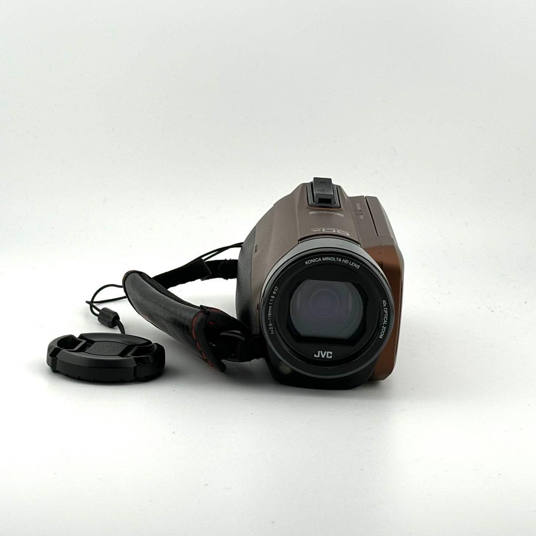 【完動品】JVC GZ-R400-T ビデオカメラ Everio R 動作確認済