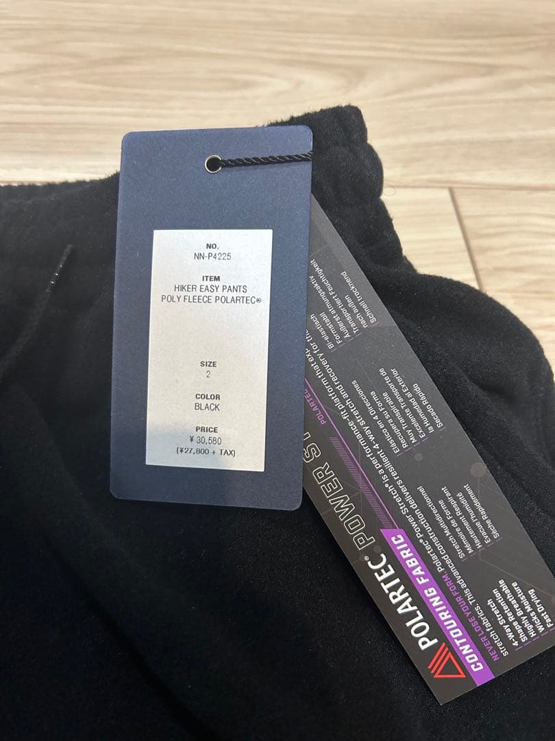 nonnative HIKER EASY PANTS POLARTEC ブラック