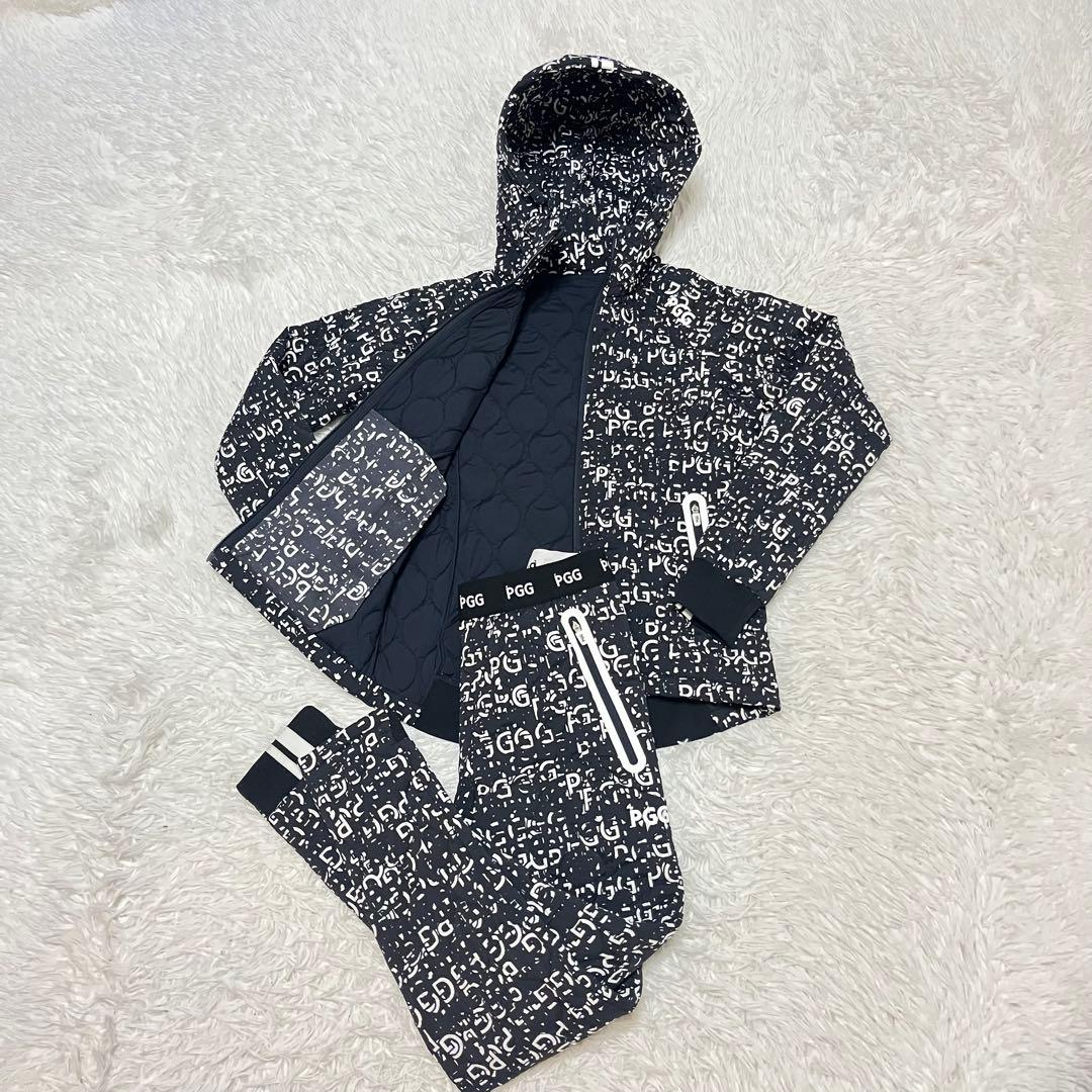 最高級 パーリーゲイツ PEARY GATES PGG ダウン セットアップ
