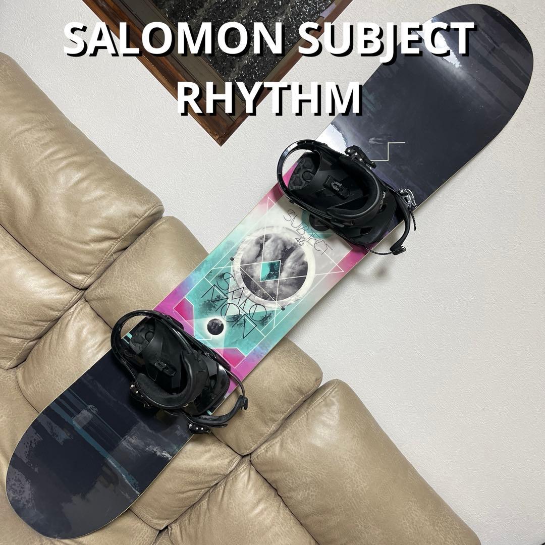 SALOMON SUBJECT 146 × SALOMON RHYTHM S