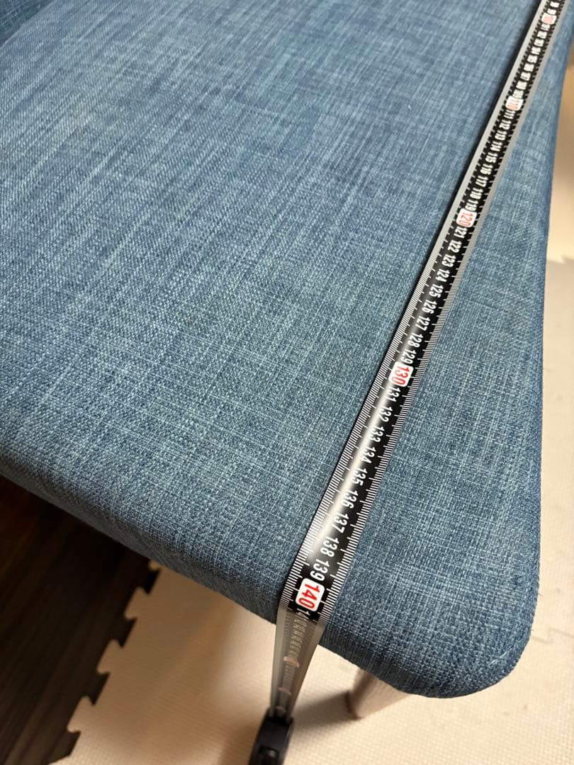 【みー】東京インテリア　木製楕円形ダイニングテーブルとベンチセット