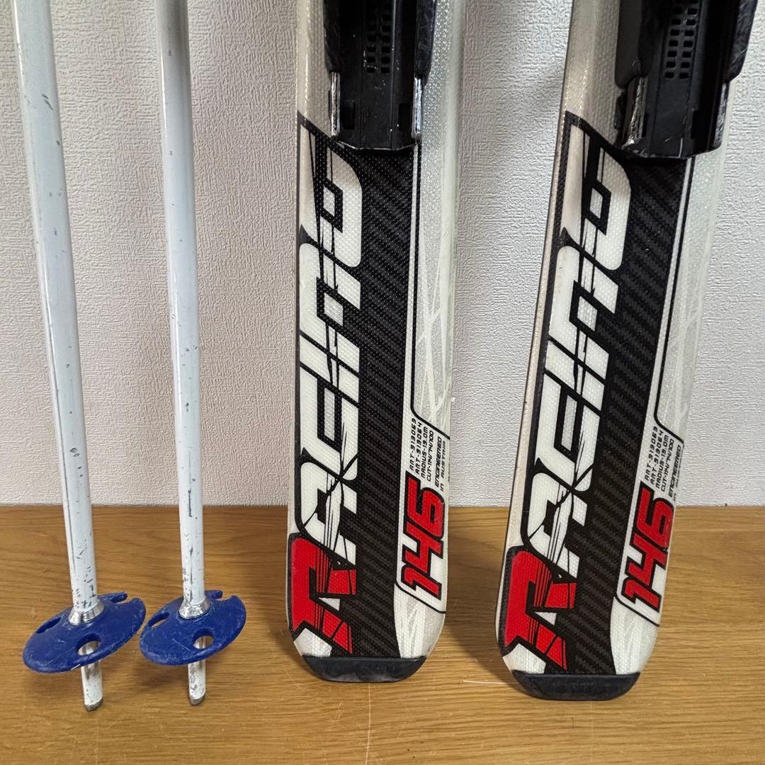 スキー3点セット初心者おすすめ　メンズ　25cm BLIZZARD ストック付