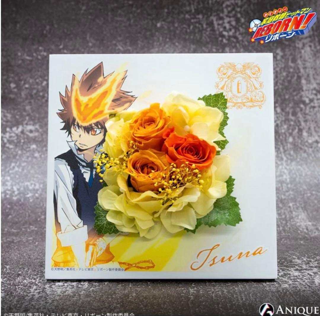 家庭教師ヒットマンREBORN！受注生産 限定 ウッドフレームアレンジ　沢田綱吉