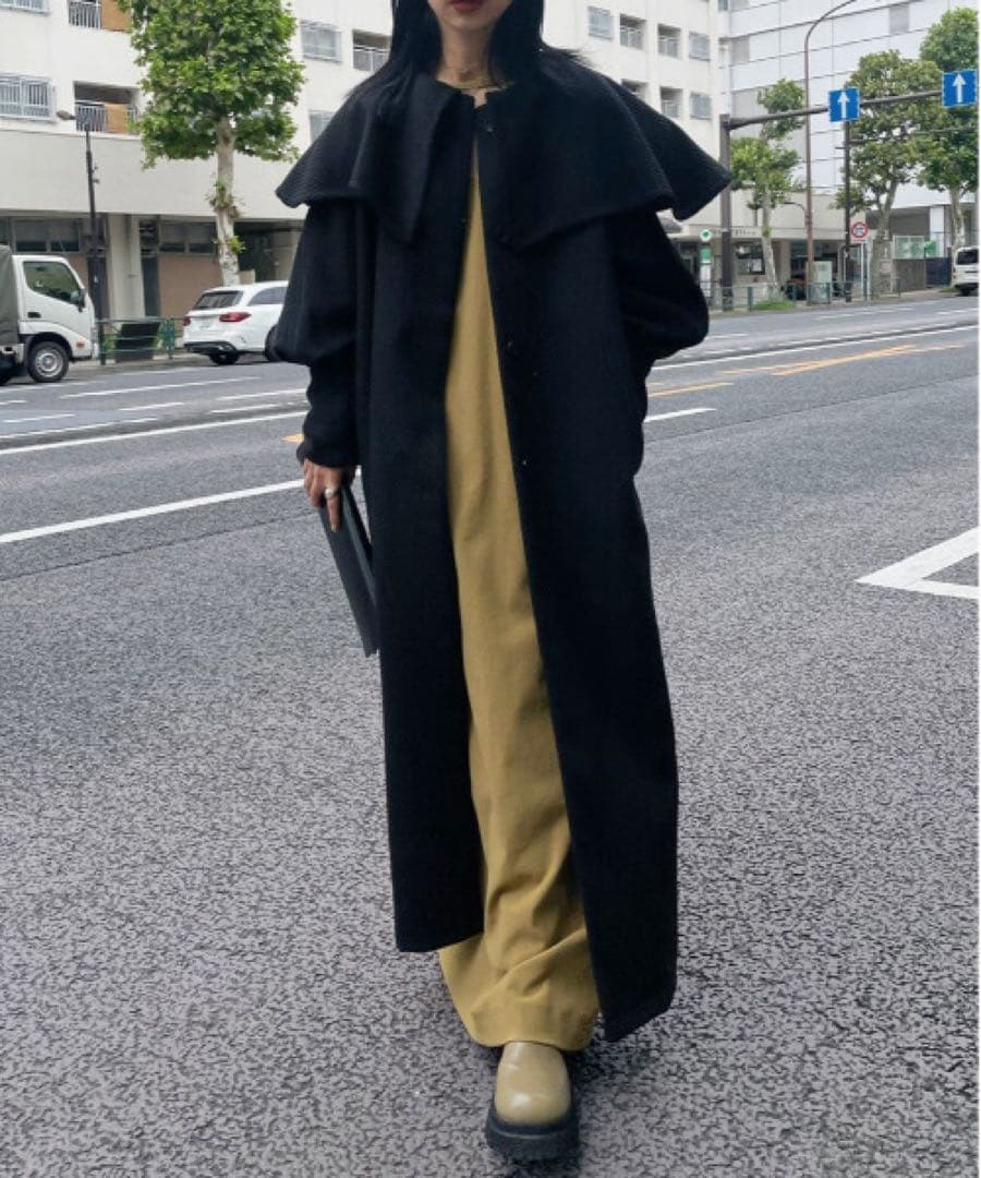 Ameri アメリ　2WAY CAPE PUFF SLEEVE COAT