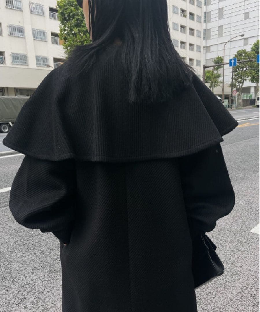 Ameri アメリ　2WAY CAPE PUFF SLEEVE COAT