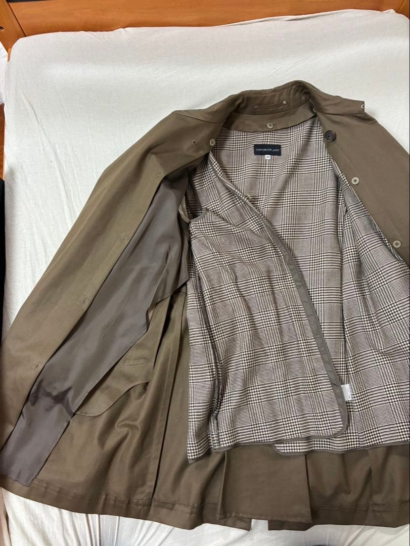 <美品・未使用> TOMORROW LAND トレンチコート
