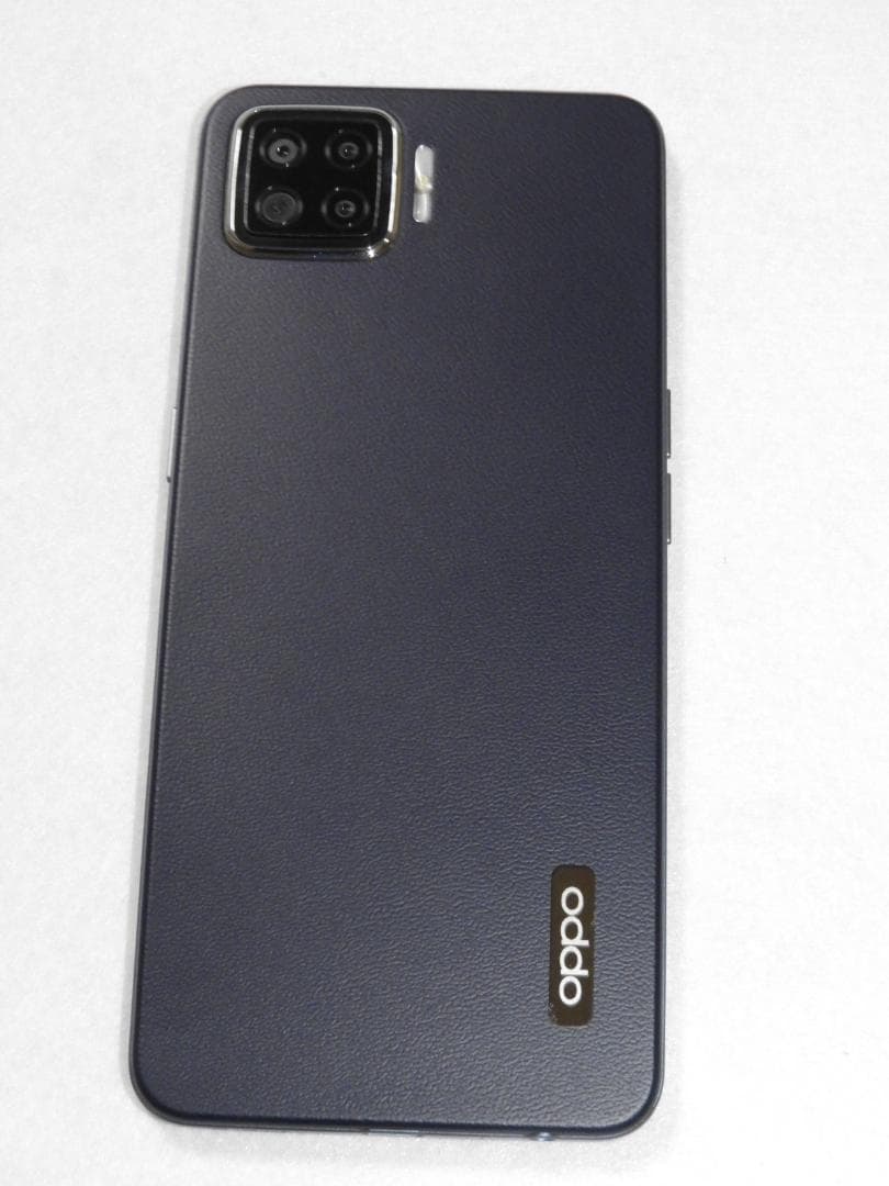 美品 OPPO A73 SIMフリー CPH2099 ネイビーブルー