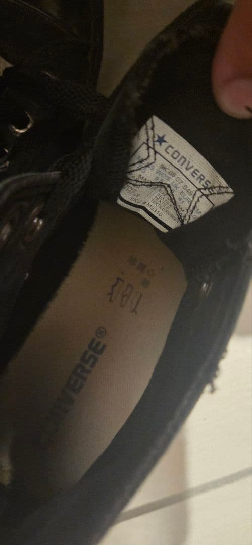 Chrom Hearts×Converse スニーカー