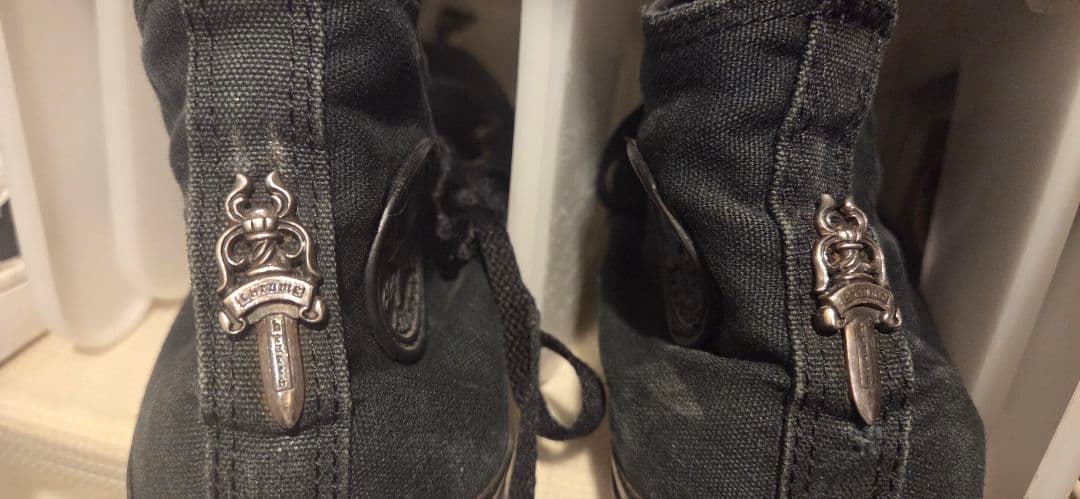 Chrom Hearts×Converse スニーカー