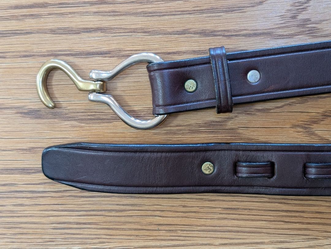 TORY LEATHER レザー ベルト 34