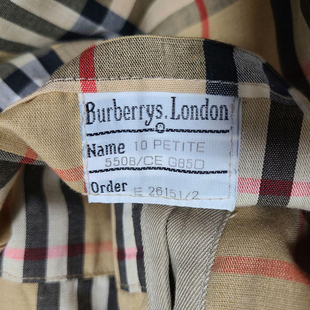 【美品】バーバリー　トレンチコート　ノヴァチェック　ベルト　ロング丈