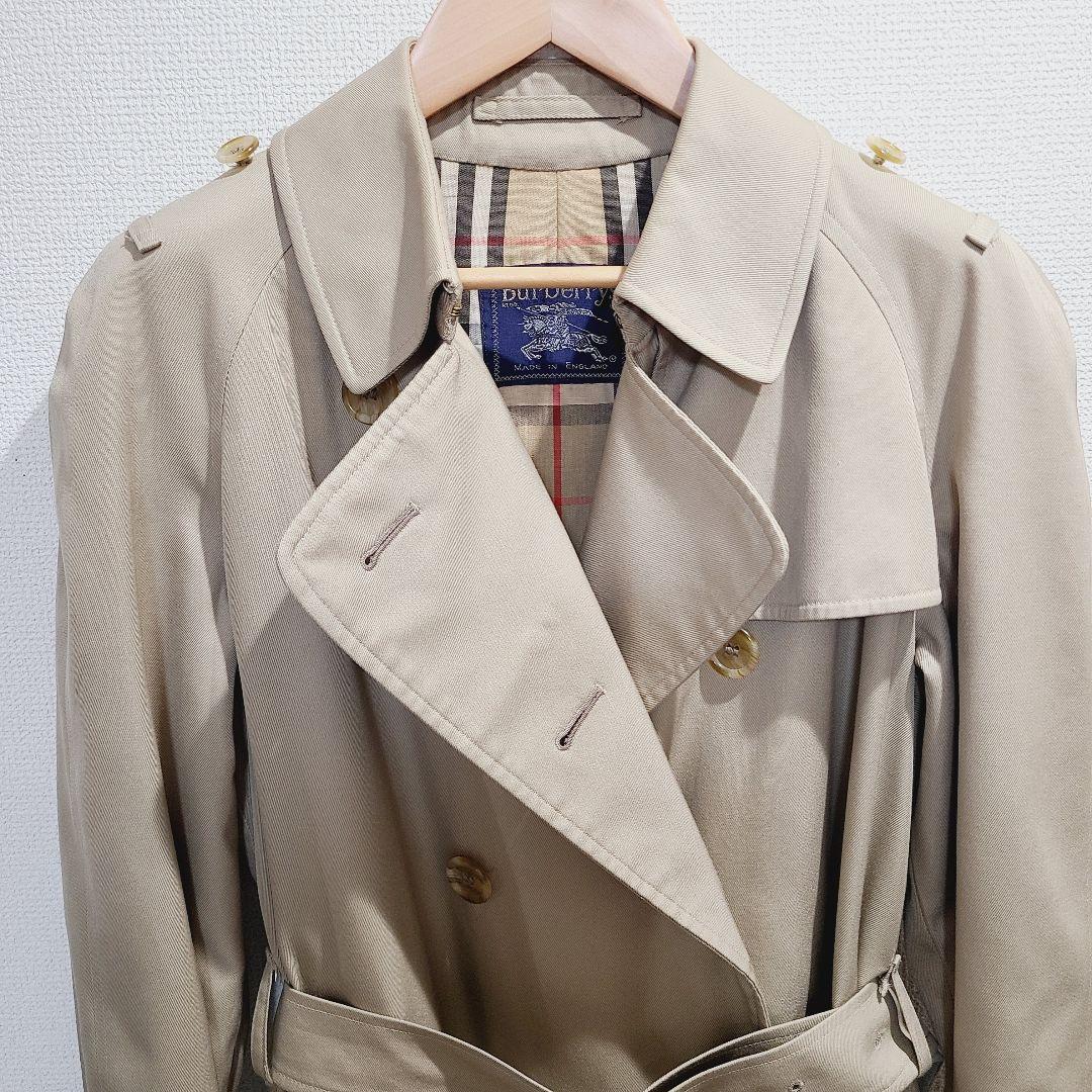 【美品】バーバリー　トレンチコート　ノヴァチェック　ベルト　ロング丈
