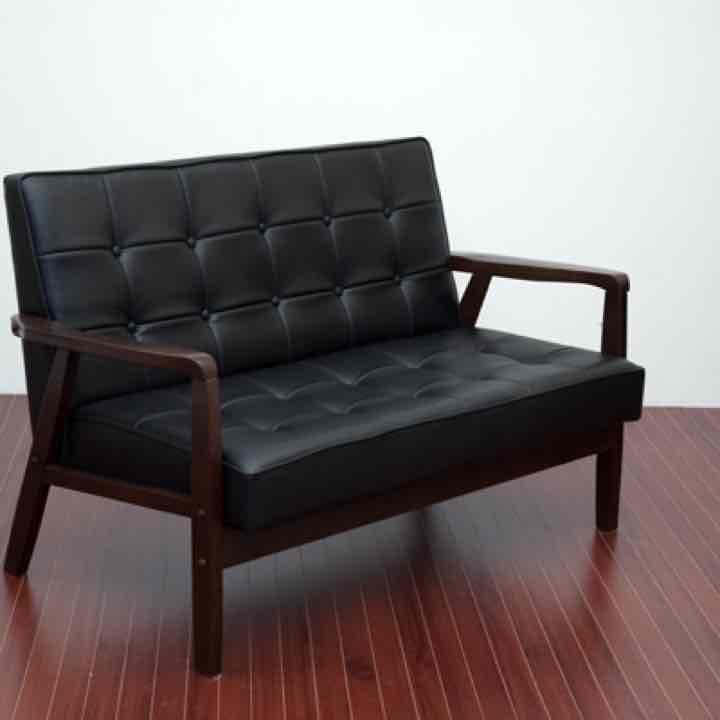 残り僅か！レトロソファ！ ブラック