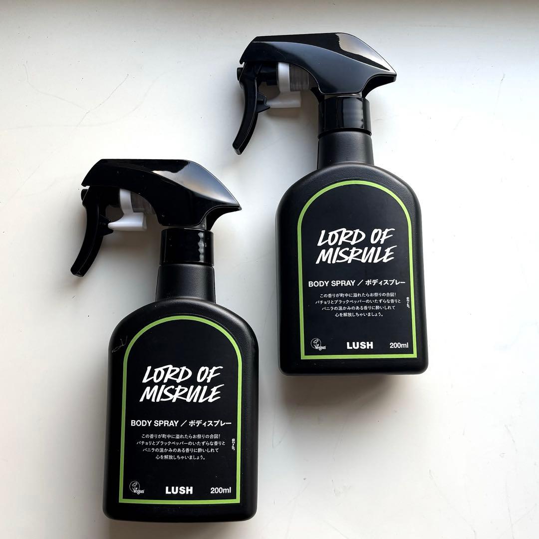 新品　ラッシュ　LUSH　ボディスプレー　ロードオブミスルール　200ml　2本