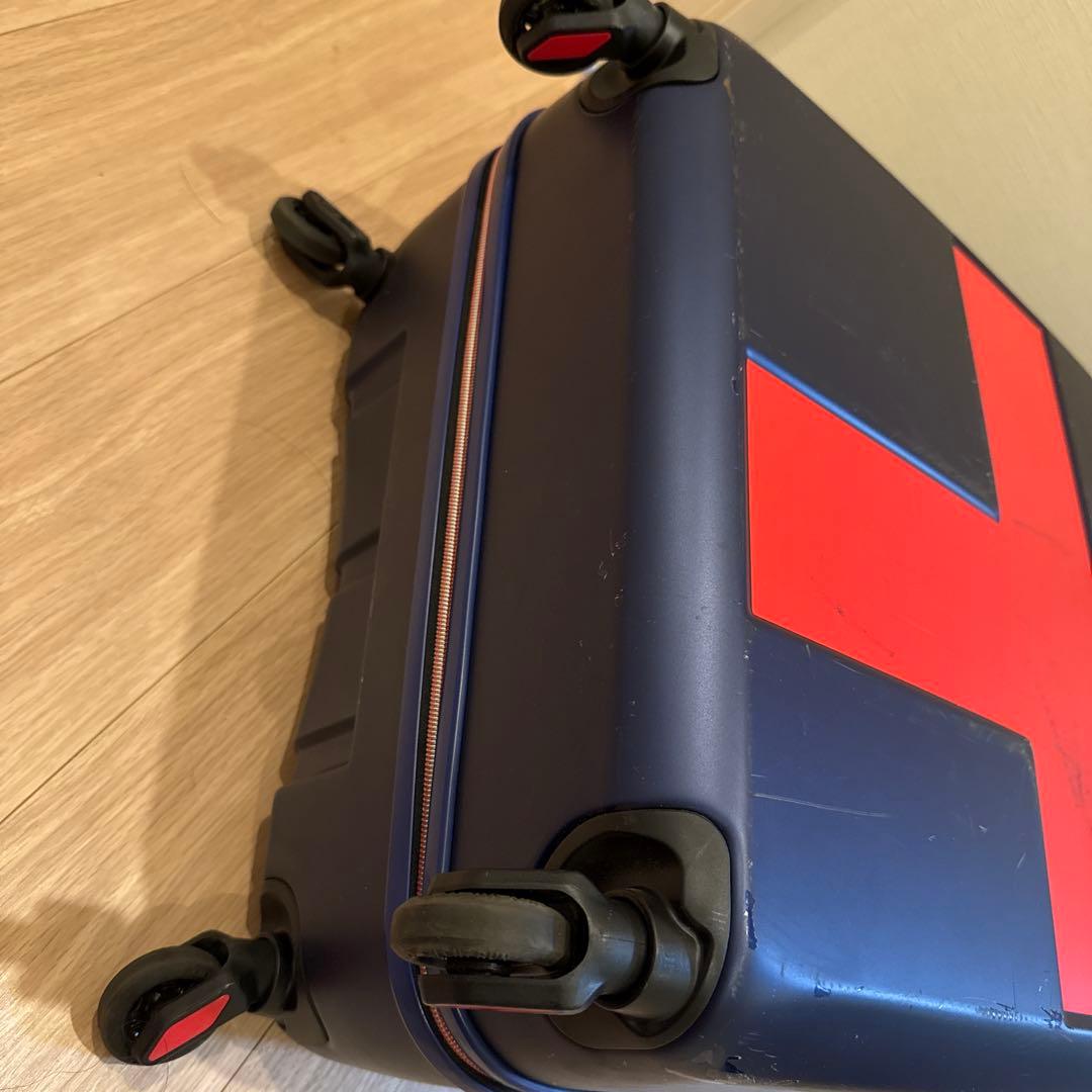 イノベーター スーツケース ネイビーレッド