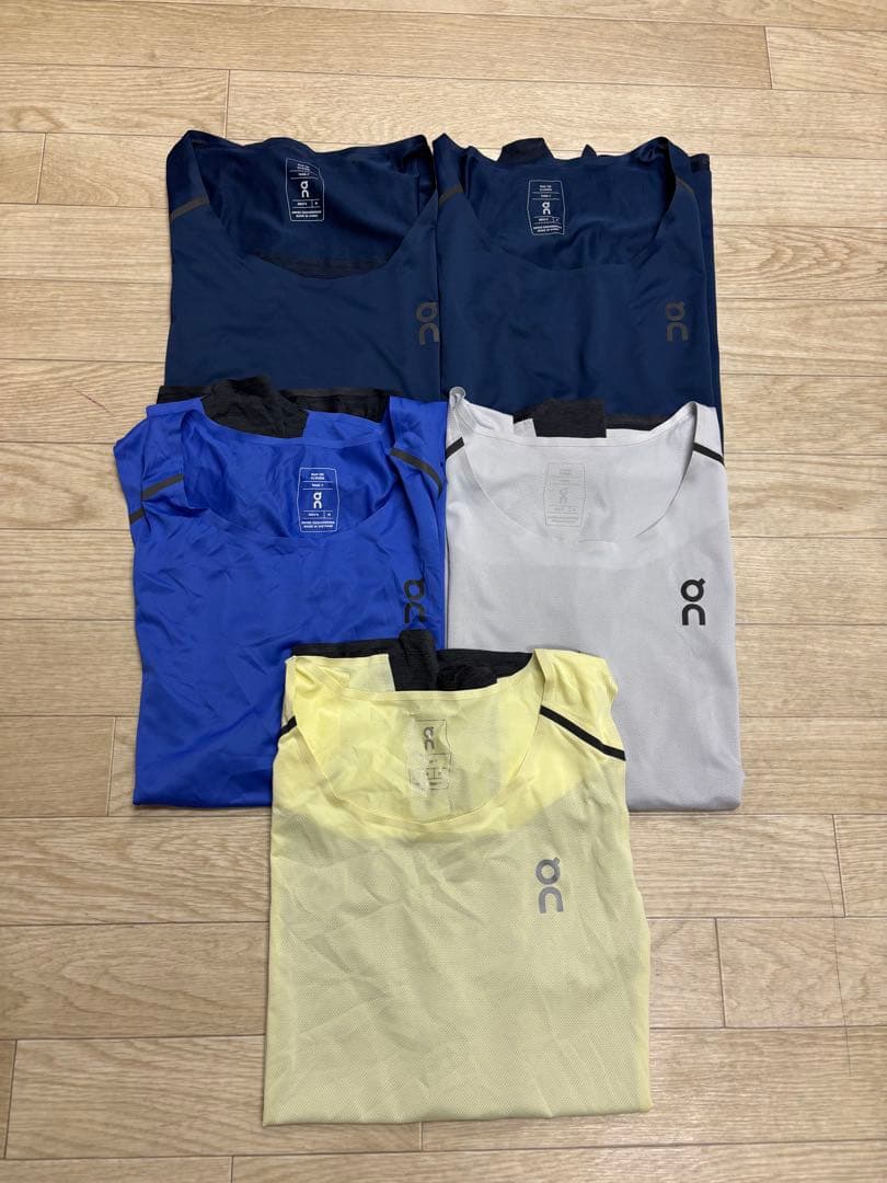 【激アツ】On ランニング 超軽量 ランクトップ 5着セット