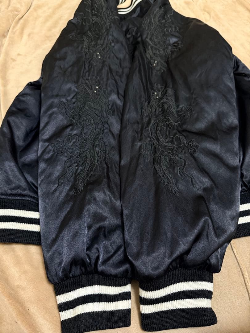 日本製 hoshihime 虎龍 日本限定 スカジャン vintage サテン