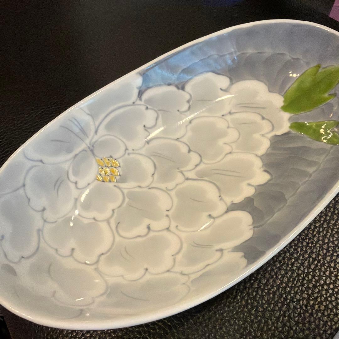 有田焼 泰山窯 楕円皿　カレー皿