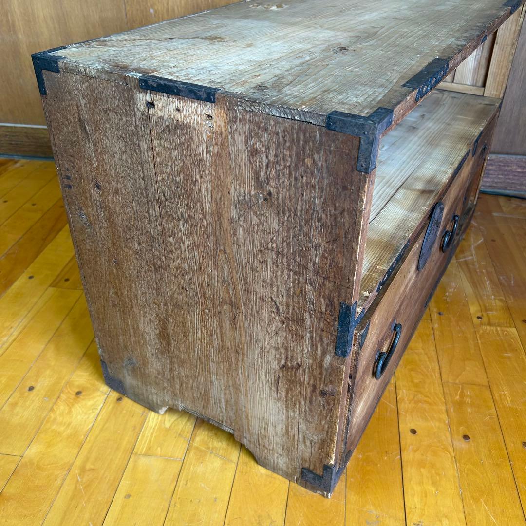 古箪笥(たんす) 棚 店舗什器 B