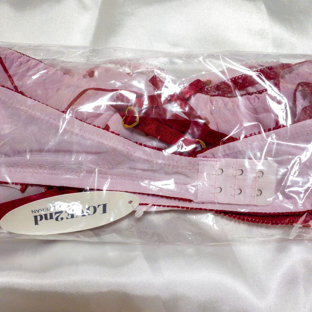 D75♥️ love2nd LOVEMEオープンブラオープンショーツセットラブラン