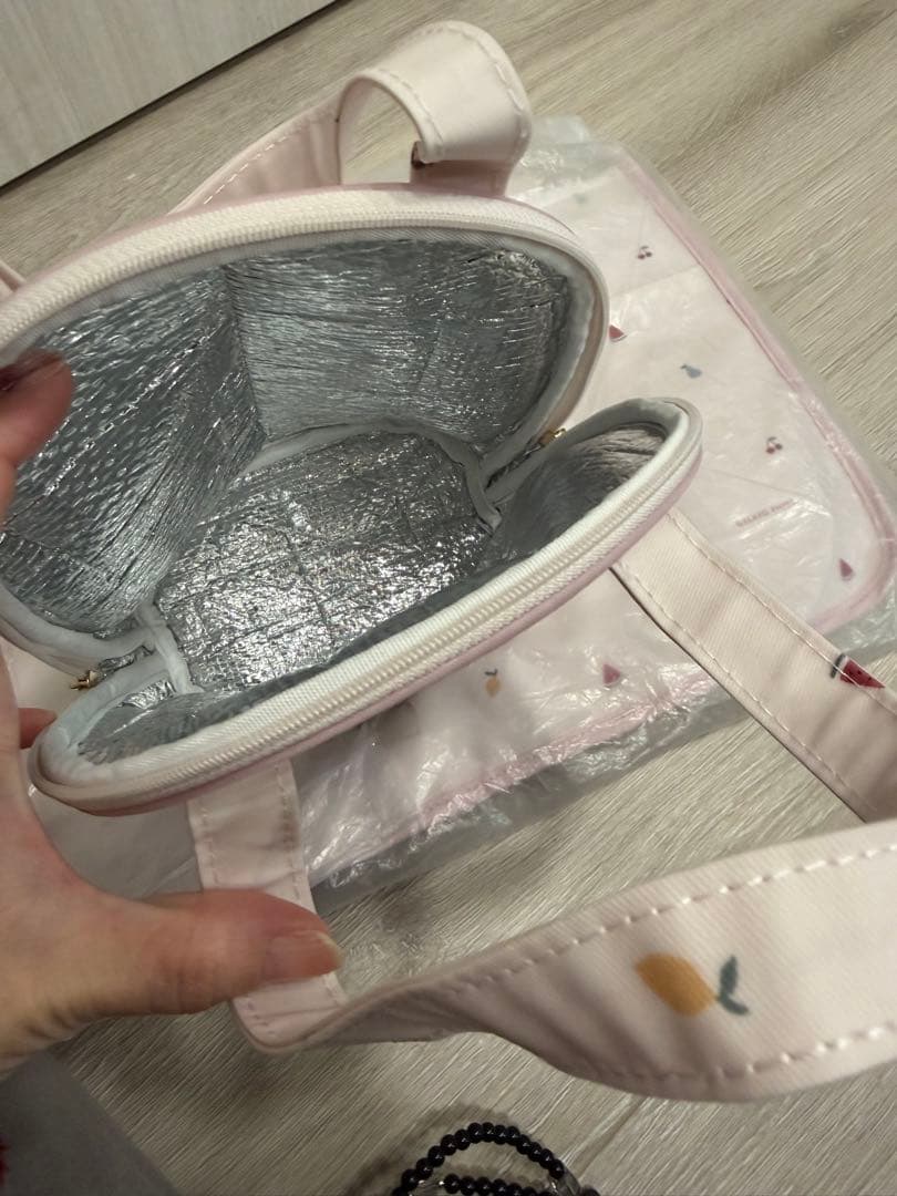 ジェラピケ ジェラートピケ マザーズバッグ ちびフルーツ おむつシート