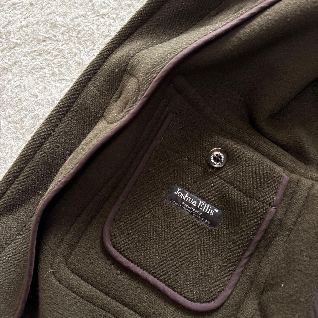 インバーティア　Joshua Ellis ヘリンボーンダッフルコート　34