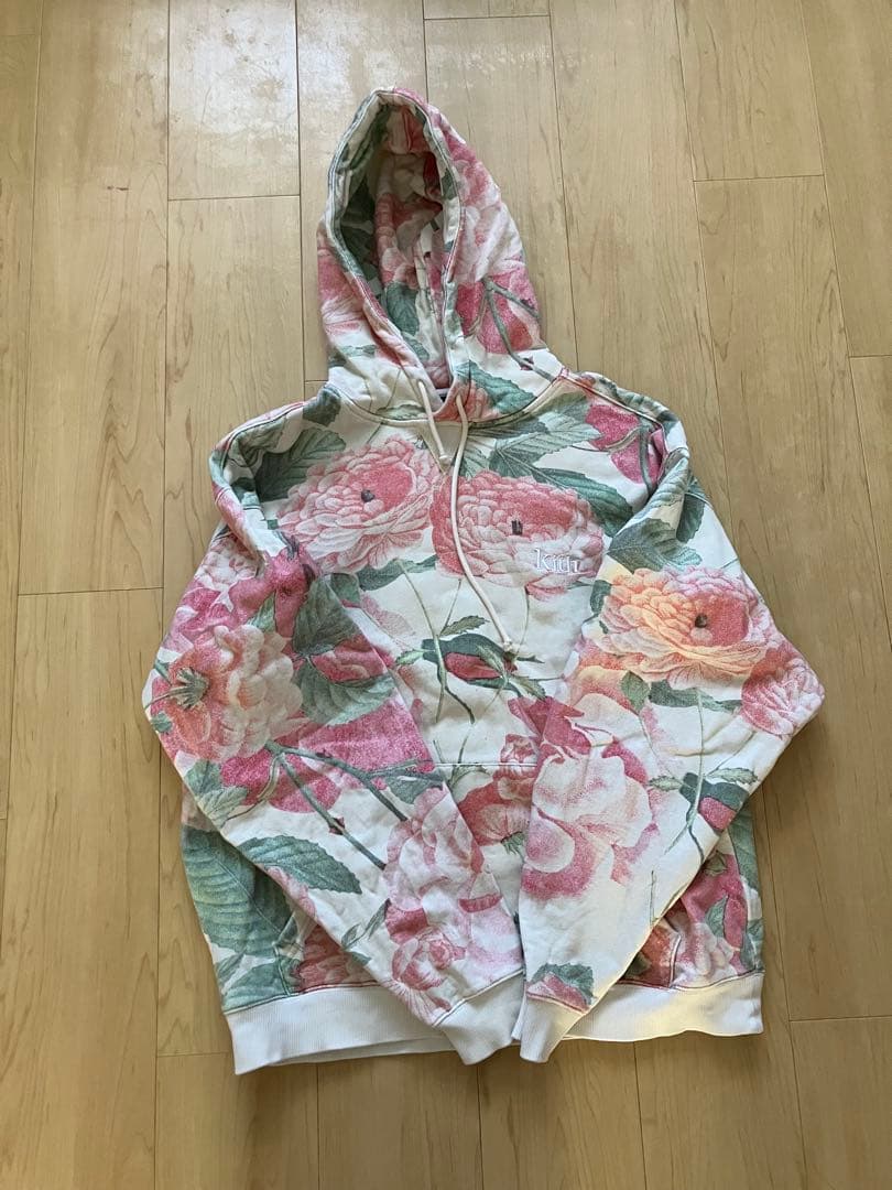 Kith 花柄 パーカー Lサイズ