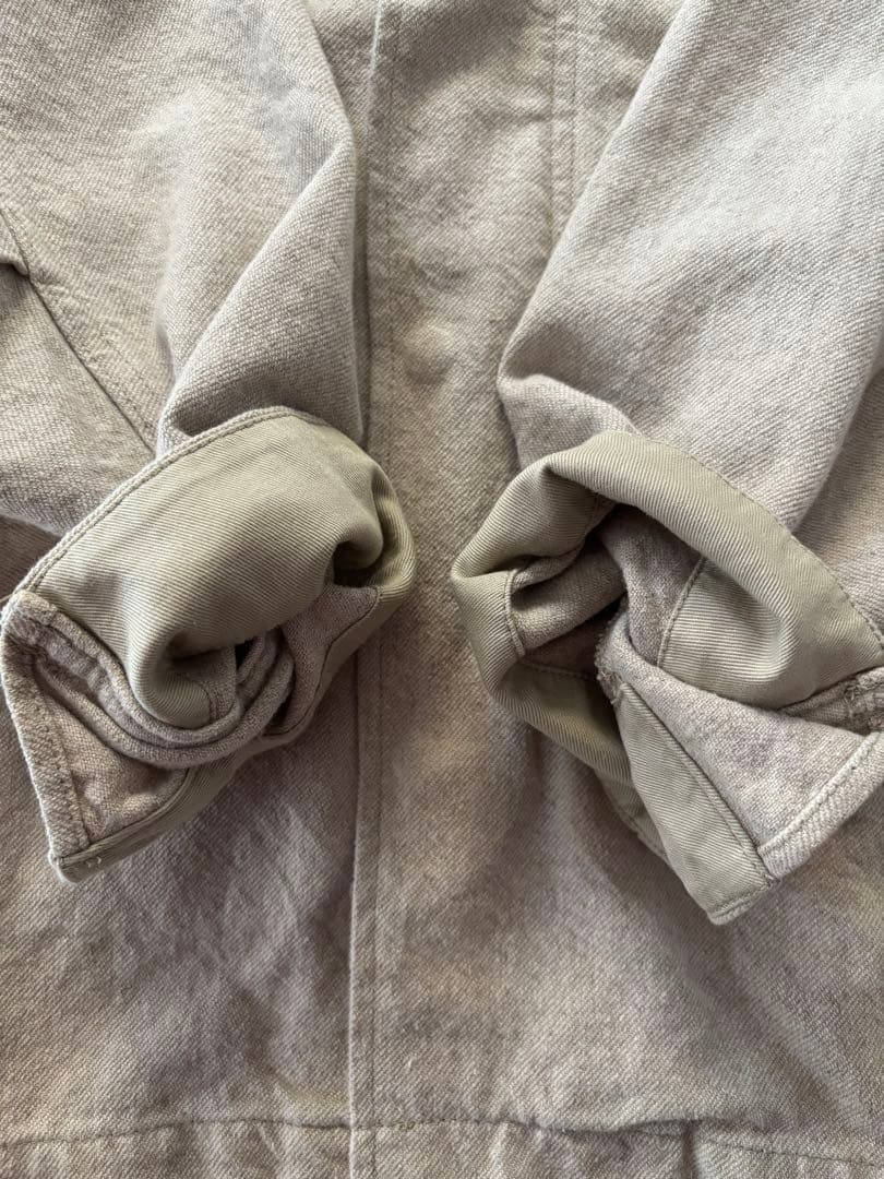 【FRAMeWORK】綿麻キャンバスフィールドジャケット