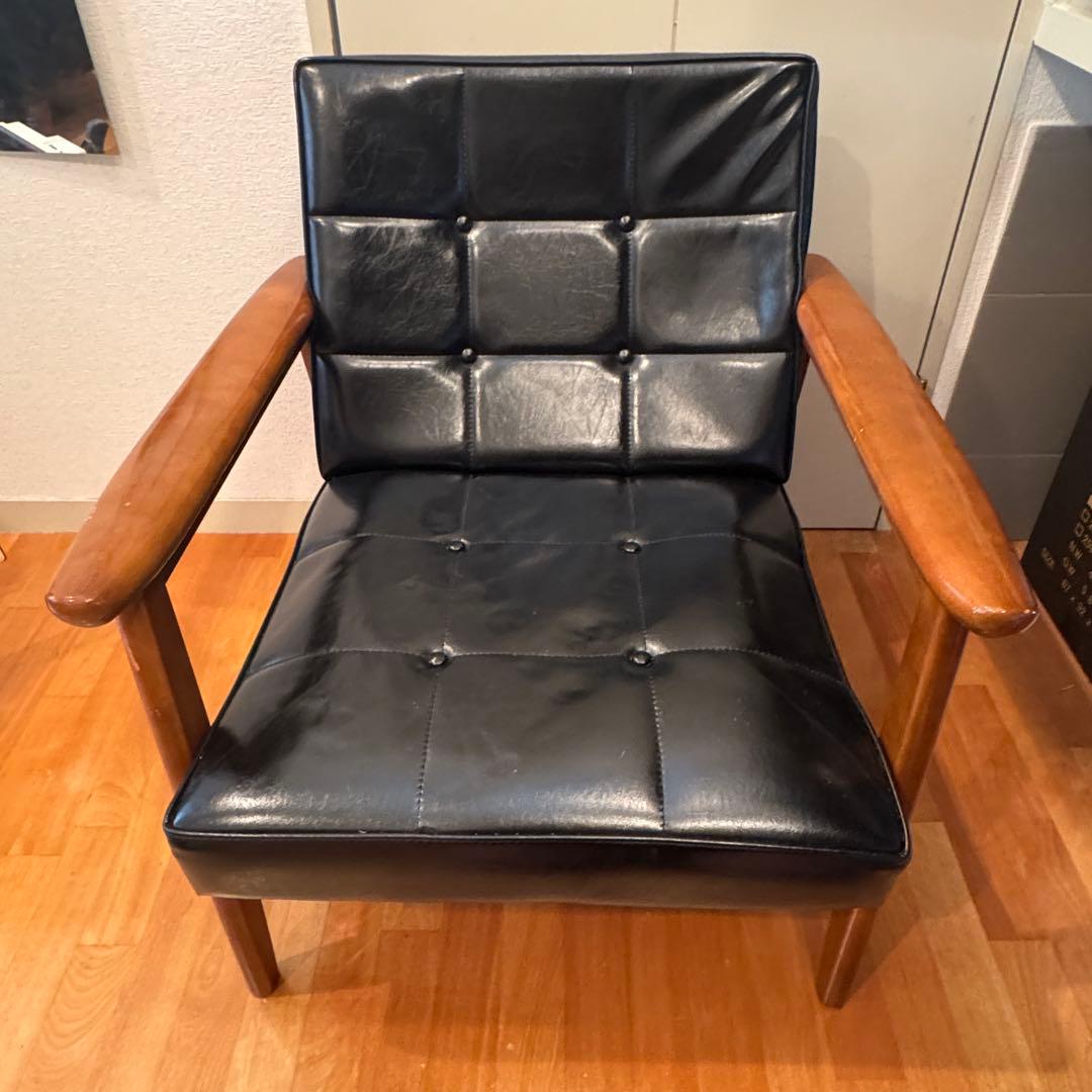 カリモクKチェア 1シーター ブラック