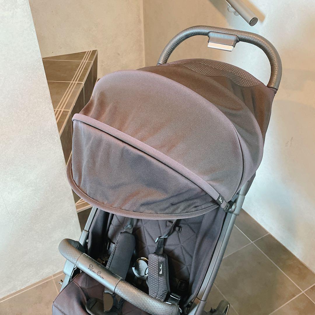 【値下げ】Silver Cross CLIC ブラック ベビーカー AB型