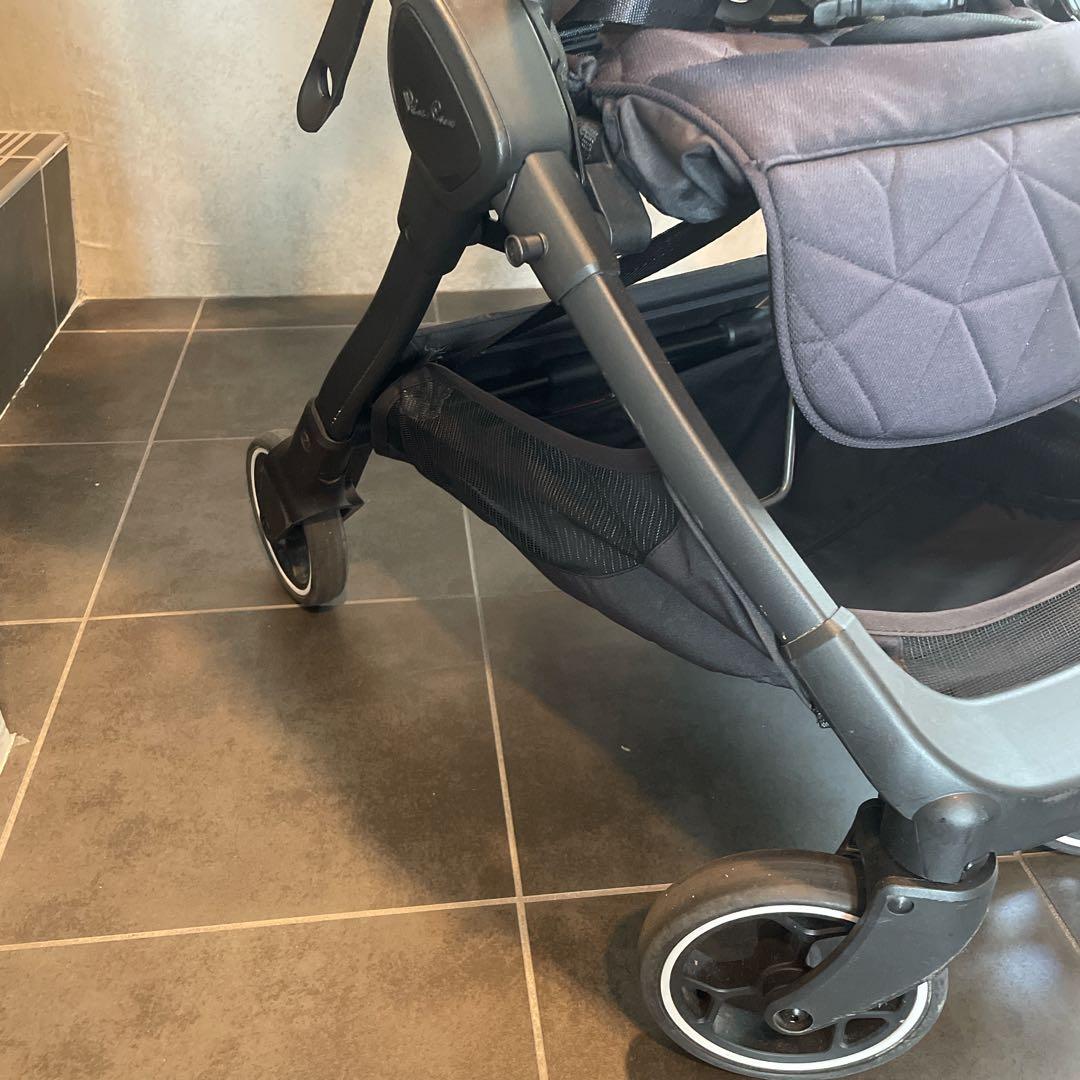 【値下げ】Silver Cross CLIC ブラック ベビーカー AB型