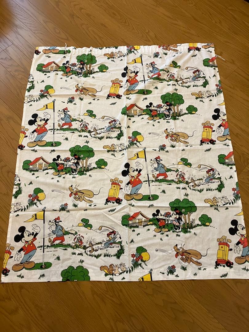 ディズニー　ヴィンテージ  カーテン2枚セット