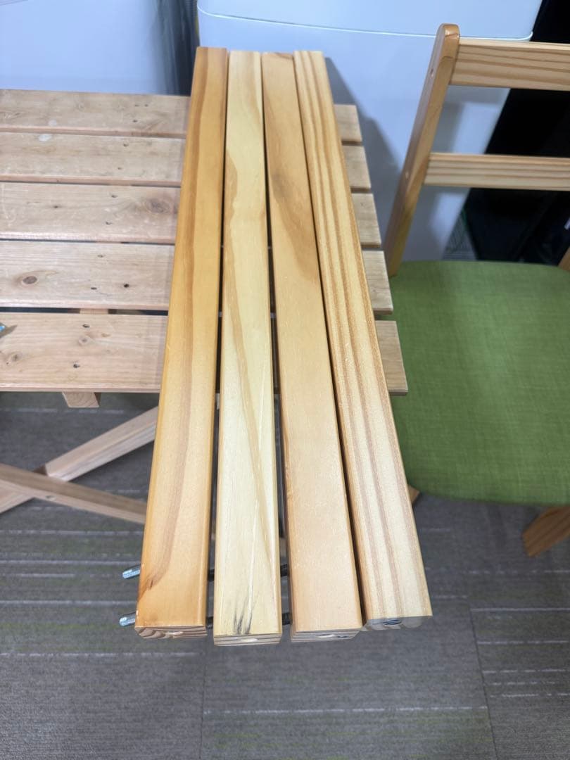 【洗浄消毒作業済】LOWYA ニューナディア　ダイニングテーブル＆チェア2脚